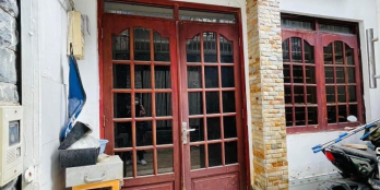 Bán đất tặng nhà, hẻm thẳng 1 trục, nhà vuông vức