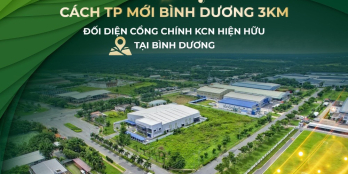 Gấp nền siêu dự án 5F ORIANNA mặt tiền DT741 khu công nghiệp VSIP  Bình Dương