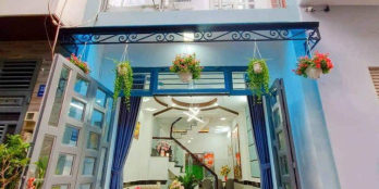 Cắt Lỗ 5.4ty còn 4.99ty - nhà đẹp Gò Vấp 4PN - Hẻm 5M - ôtô ngủ trong nhà