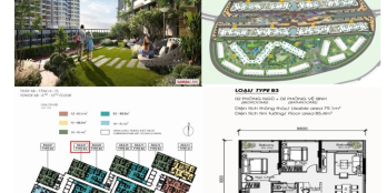 Do nhu cầu định cư nước ngoài nên chuyển nhượng căn 85m2, 2pn, 2wc, giá gốc 5ty1