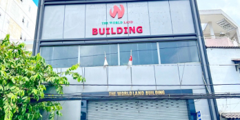 Xuất cảnh toà nhà văn phòng 4 tầng mặt tiền View sông Trần Xuân Soạn, Quận 7