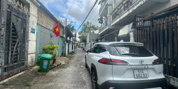 ĐỐI DIỆN TRƯỜNG ĐẠI HỌC NGUYỄN TẤT THÀNH - 10x27M - SẴN 2 DÃY TRỌ THU NHẬP GẦN 4