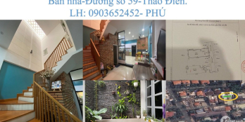 Bán nhà Đường số 59, Thảo Điền, dt:87m2, nhà 2 tầng, giá 10.8 tỷ. Lh 0903652452