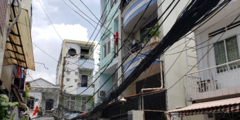 BÁN NHÀ HẺM XE HƠI TRÁNH LÊ QUANG ĐỊNH - 5 TẦNG - 123M2 - 7TỶ 5.