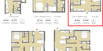 Người nhà muốn bán nhanh căn hộ Masteri Waterfront 2PN2VS 62m2 View Hồ Cảnh Quan