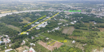 Hạ giá bán lỗ lô đất vườn 1.000m2 đường đá 6m ở bến lức