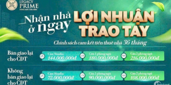 Mua nhà thanh toán 100tr, nhận nhà đón tết, trả góp 3.5tr/tháng