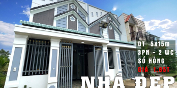 Bán nhà mới xây Mỹ hạnh nam, 3PN , SHR có sẵn