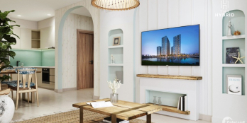 Căn hộ Hybrid D.06.12, view hồ bơi 1700m2, NT Đức, trả 900 triệu đến nhận nhà