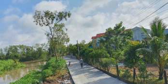 Chủ Ngộp Bán Gấp 166,5m2 đất mặt tiền rạch Ngã Bát Cái Răng chỉ 7xx triệu