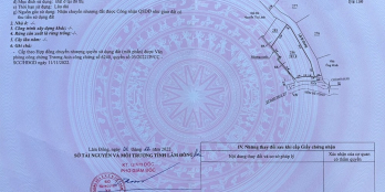 Cần tiền bán gấp giảm 1,1tỉ Đất đô thị P4 Đà Lạt 95m 2 mặt tiền XDPQ giá 2,95tỉ