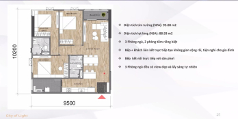 Bán căn góc 97m2 mặt tiền Võ Văn Kiệt, nhận nhà trả góp 11 triệu/ tháng