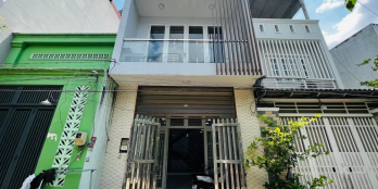 Nhà vuông vức, hẻm 6m, ngang 4.5m, sổ đã hoàn công, mới đẹp