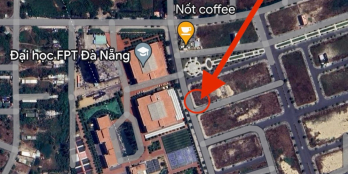 Chính Chủ Bán Lô góc 3 mặt tiền FPT Đà Nẵng. Đối diện cổng Trường Đại Học FPT