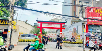 Bán lô đất 850m² nở hậu đẹp mặt tiền Phạm Hữu Lầu Quận 7 giá 70 tỷ