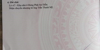 Chủ ngộp ra gấp lô đất 140m2 full thổ cư ngay TTHC thị xã Bến Cát