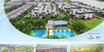 dinh thự vườn ven sông Water Point cạnh bến du thuyền, t/toán 4 năm, ck cao T11