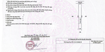 Bán 10m x 45m đất Sổ Hồng Riêng 100m2 thổ cư tại Thị Xã Chơn Thành Bình Phước