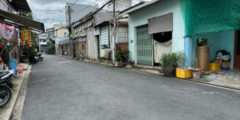 NGANG ĐỈNH 10M - SÁT VÁCH GÒ VẤP - HẺM KD THÔNG XE TẢI - KHU DÂN TRÍ - 240m2.