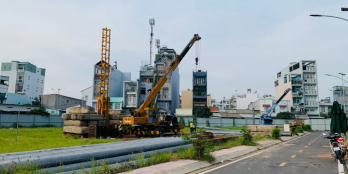 Nhà phố thương mại cao cấp duy nhất  An Dương Vương Q,6 1 trệt, Lửng 4 tầng