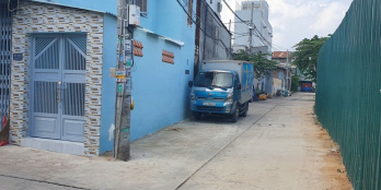 nhà Ao Đôi Bình Tân hẻm xe tải quay đầu 60m2 trệt lửng trống suốt tiện làm xưởng