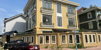 BDS HVL Cho thuê Biệt Thự Góc 2 Mặt tiền Đường Sát Vòng Xoay Liên Phường.