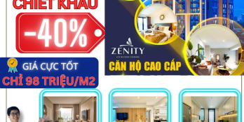 Căn Hộ Cao Cấp Zenity Ngay Q.1 Nhận Nhà Ở Liền – Chiết Khấu Lên Tới 40%