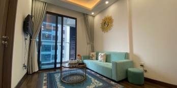 Cho thuê căn hộ 2 phòng ngủ Hoàng Huy Commerce nội thất cao cấp full nội thất có