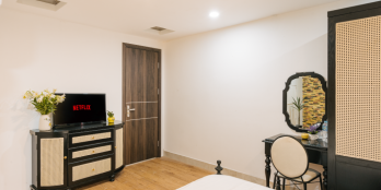 Cho thuê căn hộ 1 khách 1 ngủ tại tầng 1 toà khách sạn vừa ở vừa làm massage/nai