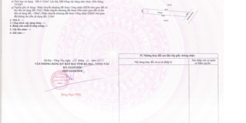 Đất thổ cư sổ hồng Láng Dài biển Hồ Tràm 779tr 157m2 TT 135tr NH cho vay 600tr