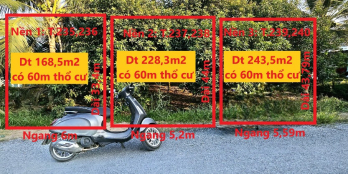 Bán đất thổ cư mặt tiền lộ nhựa giáp cầu Rạch Nguyệt, P.Tân Ngãi, Vĩnh Long