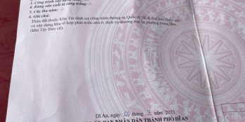 Giá 2.45 tỷ duy nhất 1 lô ngay Làng Đại Học Quốc Gia cách QL1K chỉ 100m