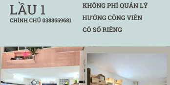 Chung cư quận 11 40m2 2PN & 1 toilet full NT hướng Tây Nam dưới 2 tỷ có sổ đỏ
