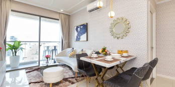 920tr/Căn hộ 2PN Cầu Kênh Tẻ– Khánh Hội, sổ hồng riêng- nhà mới full nội thất