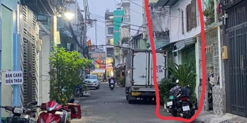 BÁN NHÀ MẶT TIỀN KÊNH TÂN HÓA 13X23, 2TẦNG, CHO THÊ 80TR, GIÁ TỐT