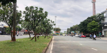 Cho thuê nhà MT Vành Đai Trong, 6 x 20m, hầm + 3 lầu, 50 triệu/tháng.