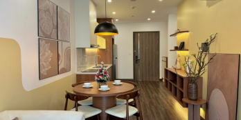 Cho thuê căn 2 ngủ, 2 vệ sinh Hoàng Huy Commerce