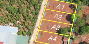 4 LÔ LIÊN KỀ ĐƯỜNG D4 Xã EATU, TP BMT, 10x20m