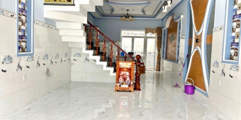 Nhà Linh Xuân 90m2 mặt tiền đường nhựa 8m, 4PN, sổ hoàn công, nhỉnh 8 tỉ