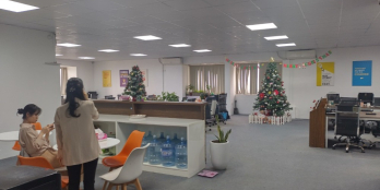 Cho thuê sàn từ 100 - 220m2 làm VP. Nguyễn Lương Bằng. Điện rẻ có chỗ đỗ oto