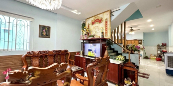 Hẻm xe tải Lê Thúc Hoạch, 3.6x12.5 nở hậu, 4 tầng, nội thất đẹp, chủ cần bán gấp