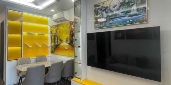 Cho thuê căn 2 ngủ full đồ Hoàng Huy Grand Tower tầng trung nội thất cao cấp