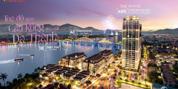 Mở bán Shophouse khối đến Sun Ponte ngay cầu Rồng Đà Nẵng, sở hữu lâu dài, duy n