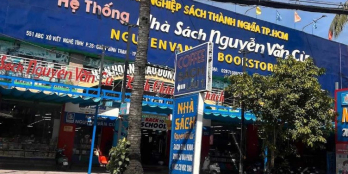 NHÀ SÁCH NGUYỄN VĂN CỪ - XÔ VIẾT NGHỆ TĨNH - 252M2 - NHÀ SÁCH THUÊ 2000USD/THÁNG