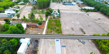 Lô đất 140m2 mặt tiền đường nhựa 10m, SHR chính chủ, ngay KDC Hắc Dịch sầm uất