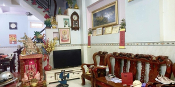 Tân Hòa Đông- nhà đẹp 4 tầng Sổ A4 Hoàn công đủ chỉ 5T....