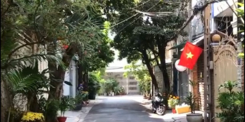 Hẻm 10m hai bà trưng ngay cv lê văn tám, dt: 5.1x20, 3 tầng, 31 tỷ