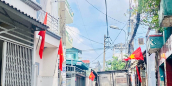 NHÀ PHONG CÁCH HOME STAY NGANG GẦN 6M - CÁCH 1 CĂN RA HẺM XE TẢI - DIỆN 40M2 CNĐ