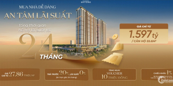 Chỉ với 7tr5 mỗi tháng-Sở hữu ngay căn hộ Duplex đầu tiên tại Dĩ An Bình Dương