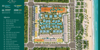 Biệt thự nghỉ dưỡng ven biển Phú Yên, chiết khấu đến 10%, sổ riêng, lh 097954278